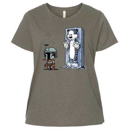 Ladies Curvy Jersey - 7TEN6JSH - Bamboo Blackout - 2