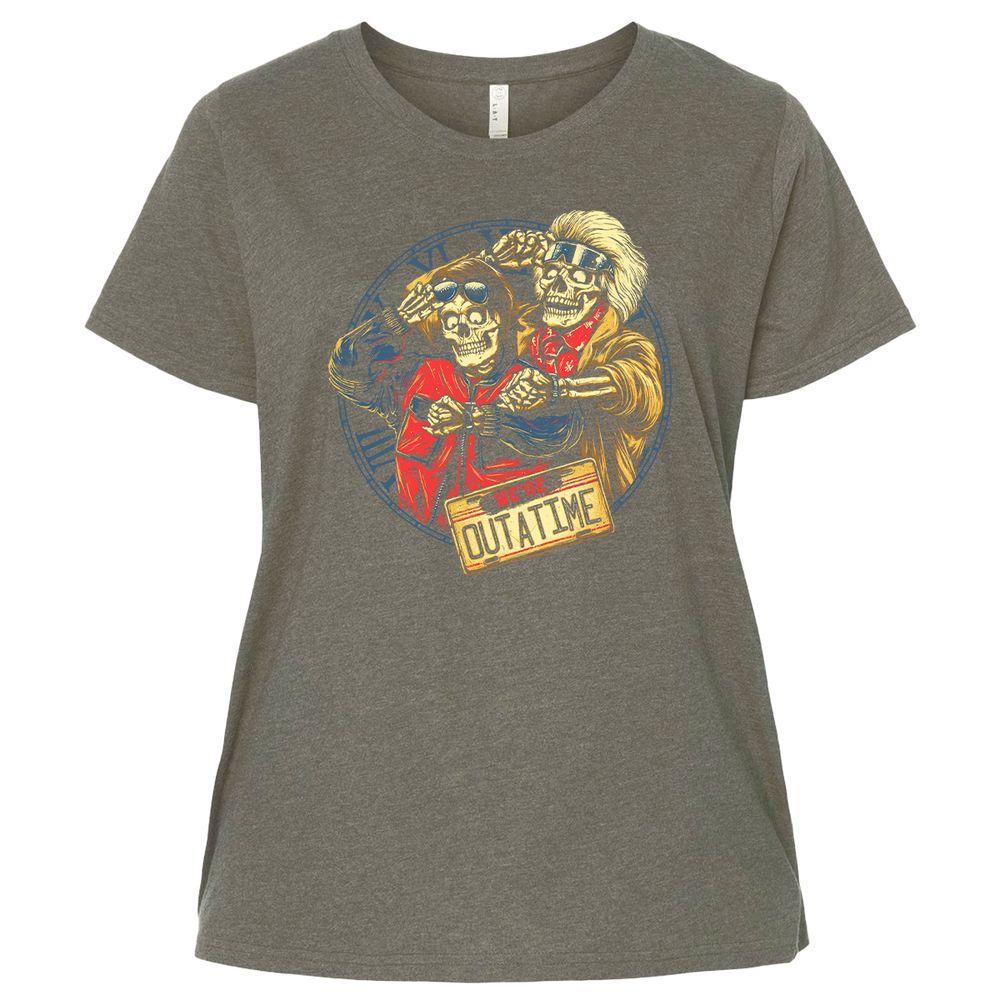 Ladies Curvy Jersey - 325PQW2X - Bamboo Blackout - 2