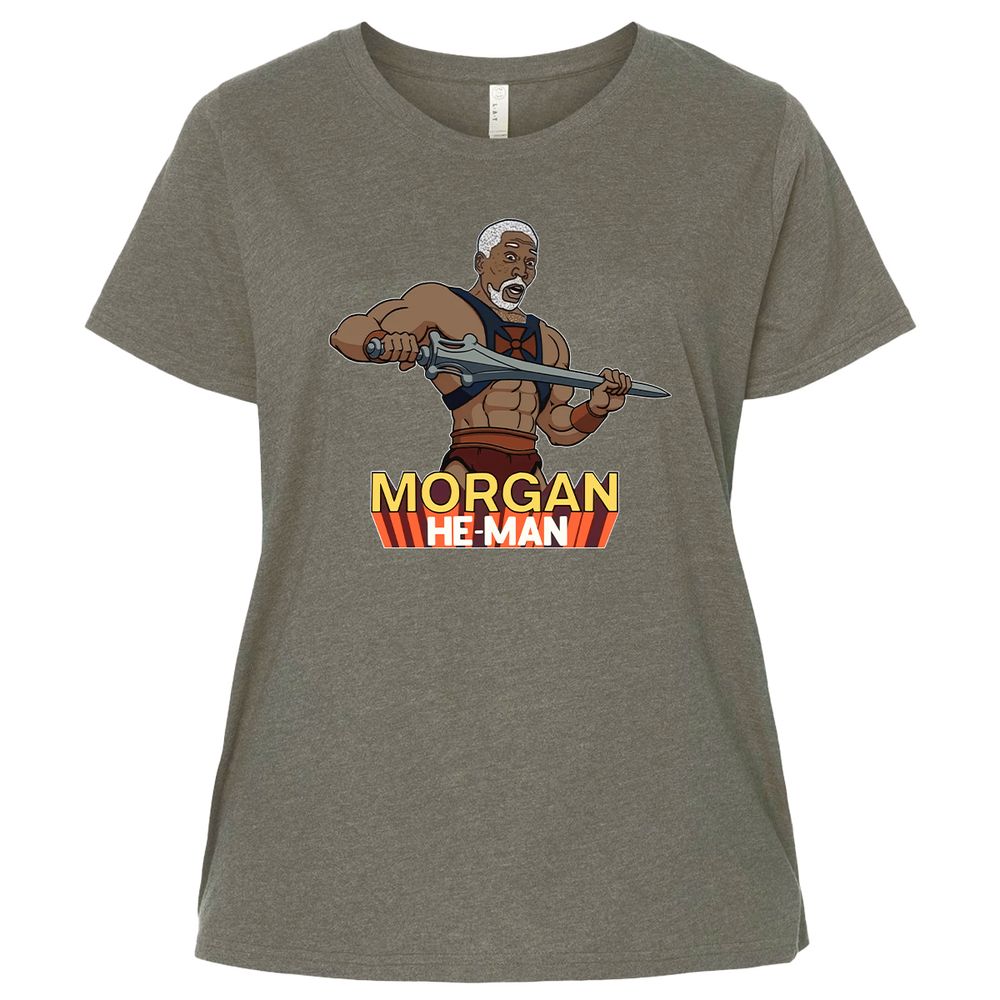 Ladies Curvy Jersey - C5ZA7Q7J - Bamboo Blackout - 2