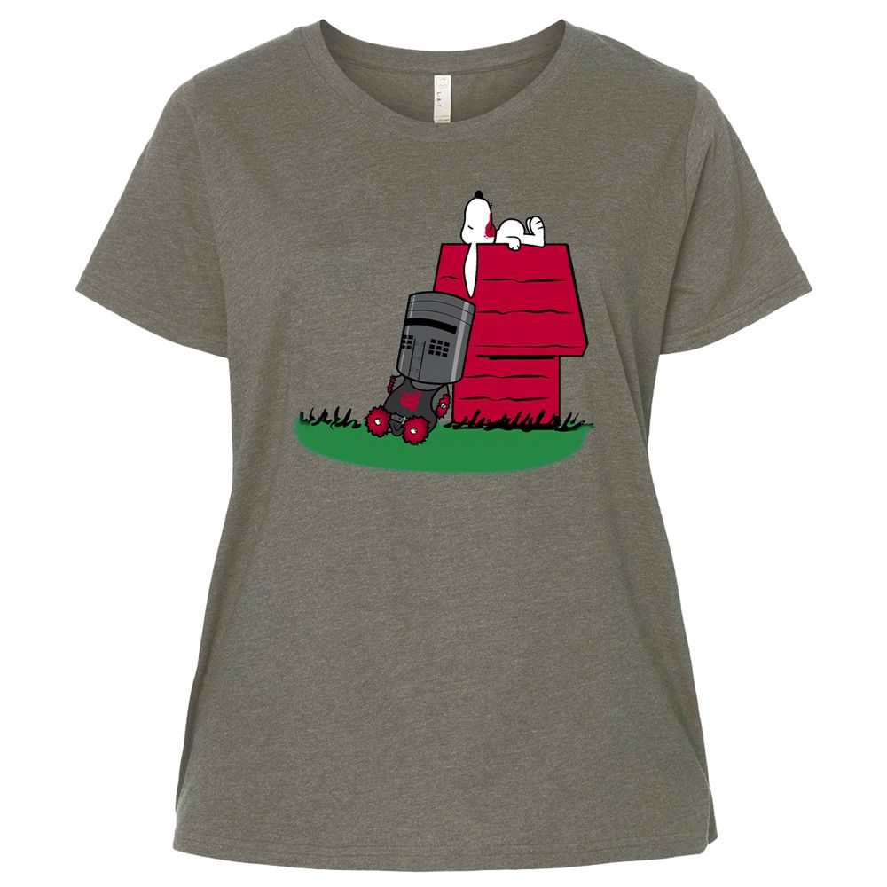 Ladies Curvy Jersey - 553GAADQ - Bamboo Blackout - 2