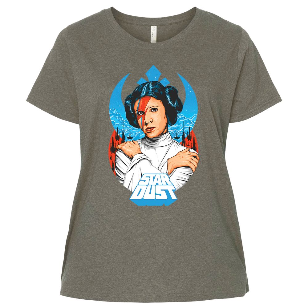 Ladies Curvy Jersey - 67YQMU5F - Bamboo Blackout - 2