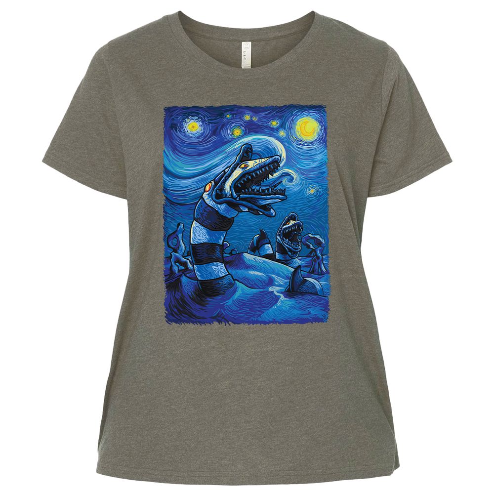 Ladies Curvy Jersey - H1YENY6K - Bamboo Blackout - 2