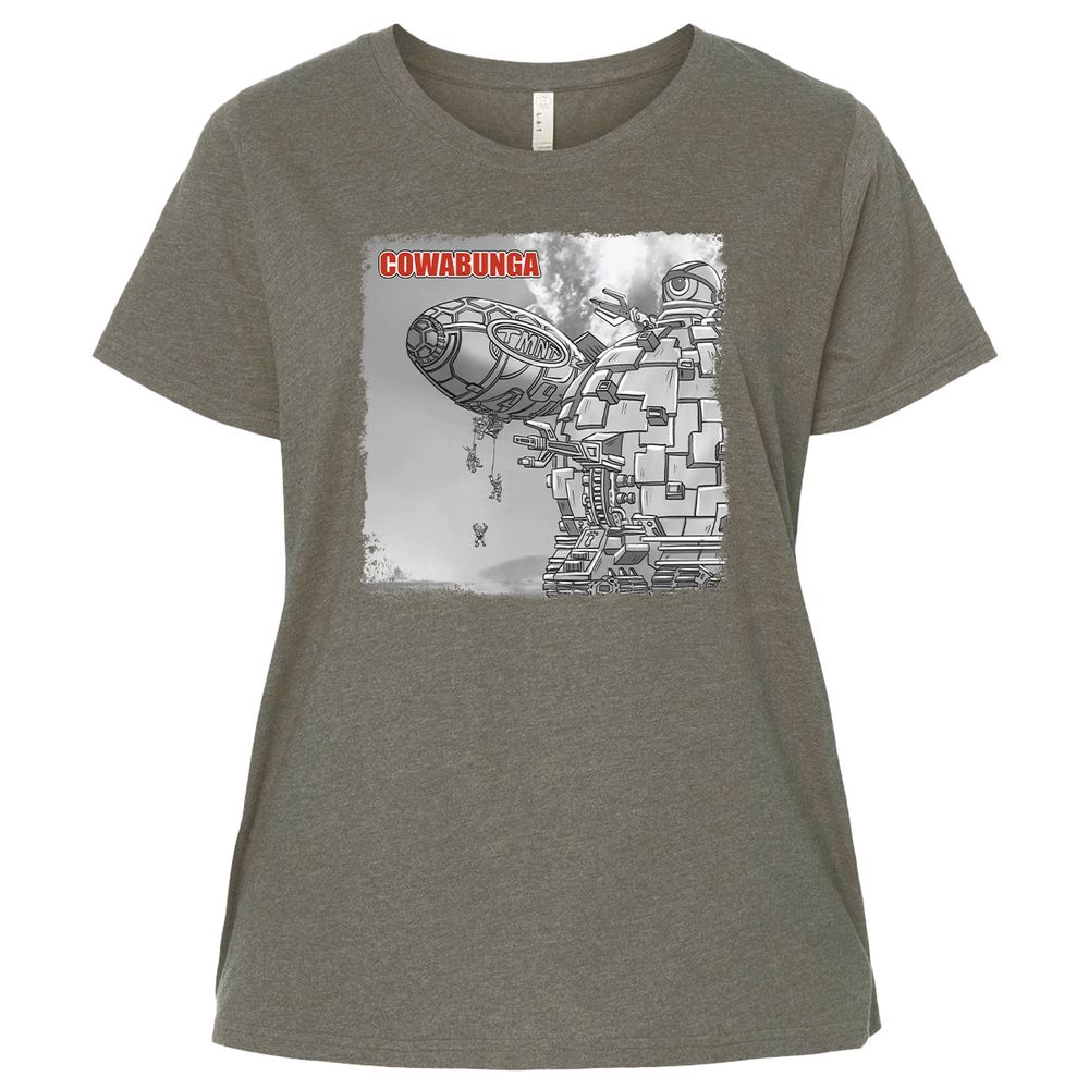 Ladies Curvy Jersey - 1AU3XS98 - Bamboo Blackout - 2