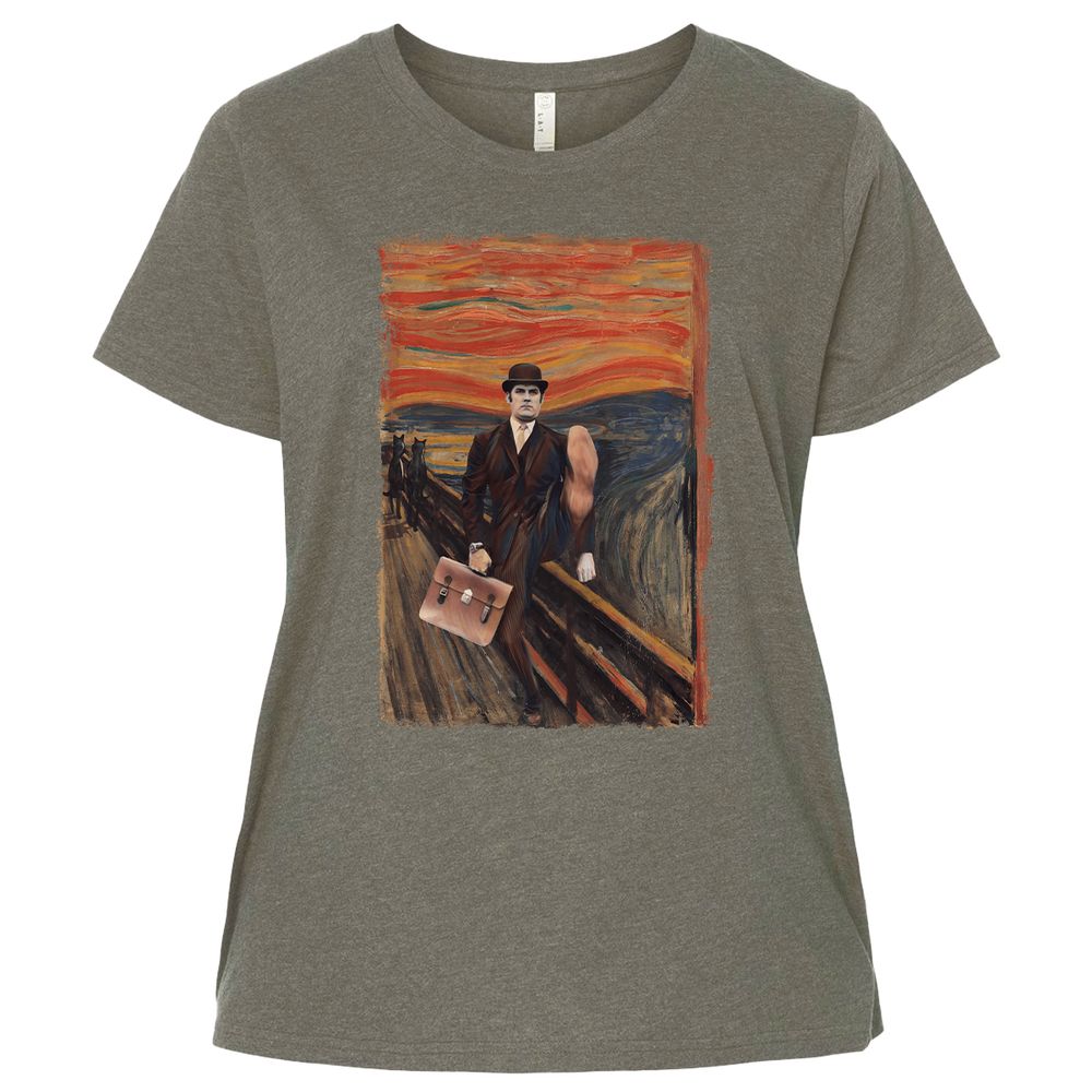 Ladies Curvy Jersey - G4DL6YJW - Bamboo Blackout - 2