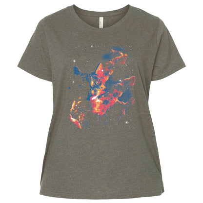 Ladies Curvy Jersey - 16KPDLHZ - Bamboo Blackout - 2