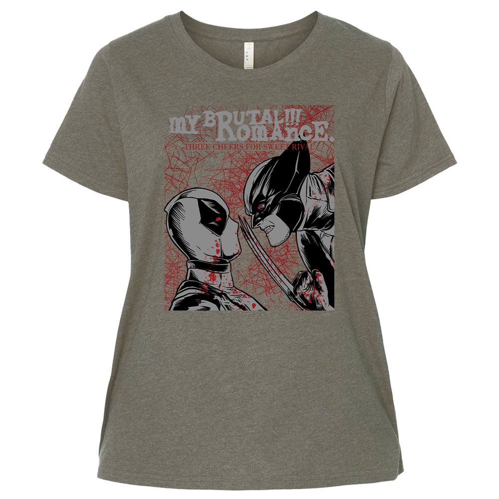 Ladies Curvy Jersey - B67YXKKN - Bamboo Blackout - 2