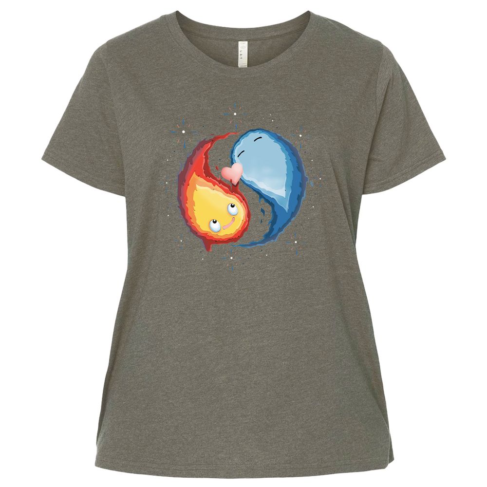 Ladies Curvy Jersey - LQWNEQXA - Bamboo Blackout - 2