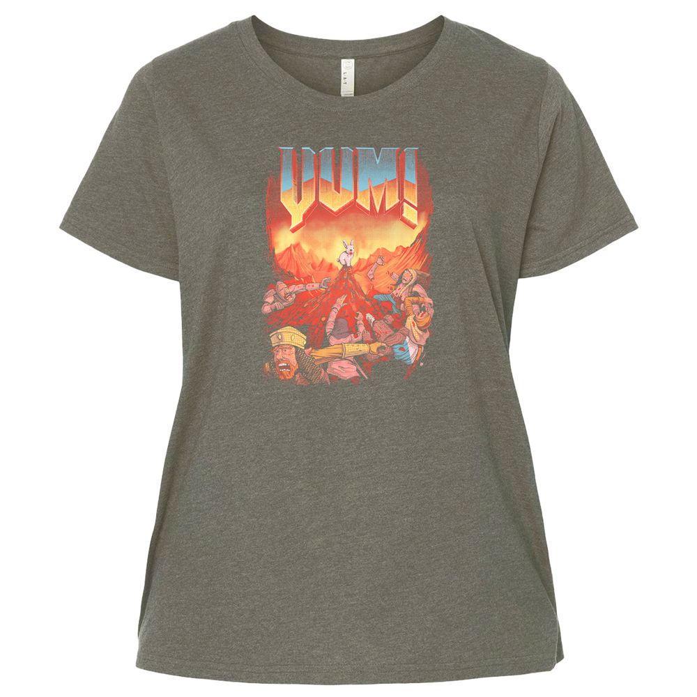 Ladies Curvy Jersey - XR5G1ZDS - Bamboo Blackout - 2