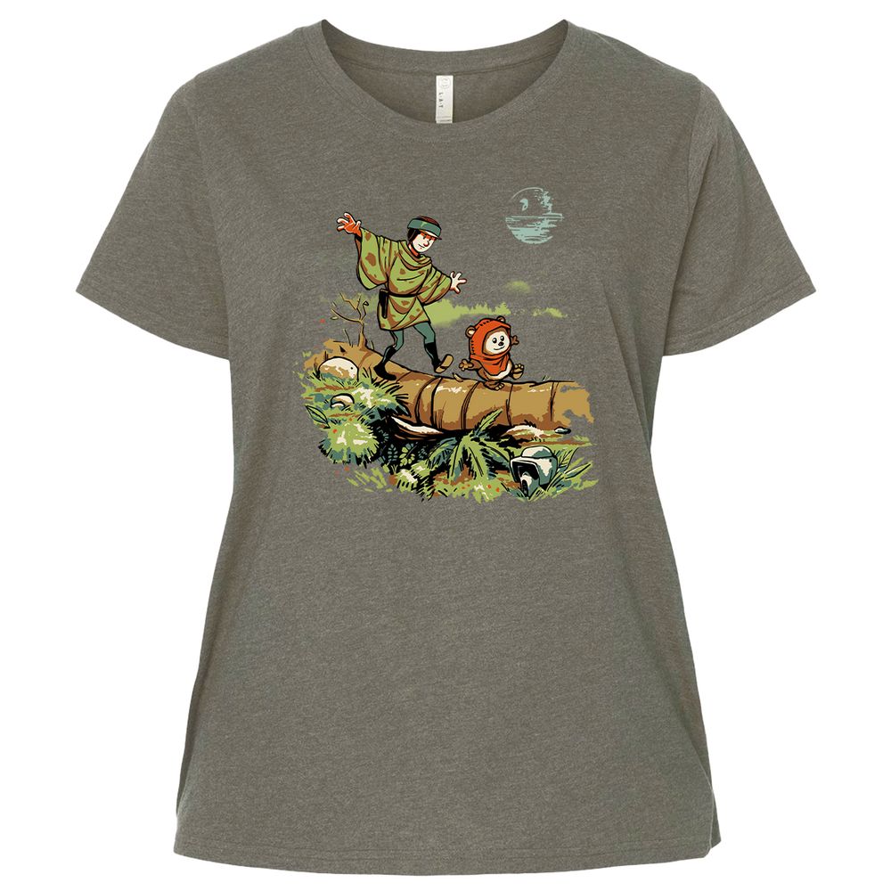 Ladies Curvy Jersey - M2HLDJ8G - Bamboo Blackout - 2