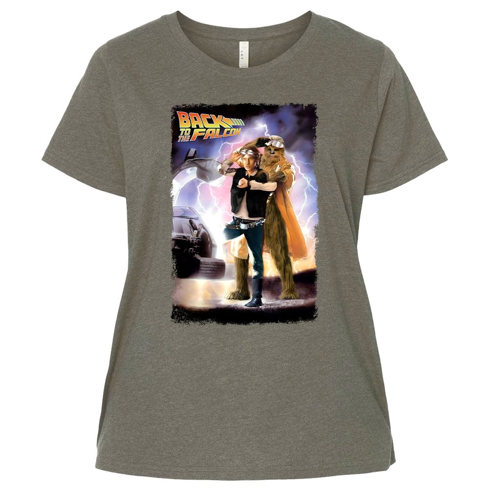 Ladies Curvy Jersey - ELM8FVXR - Bamboo Blackout - 2