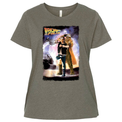 Ladies Curvy Jersey - ELM8FVXR - Bamboo Blackout - 2