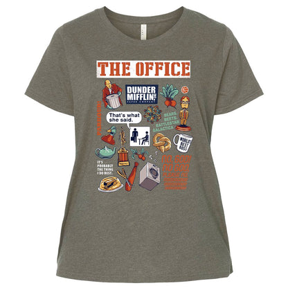 Ladies Curvy Jersey - 7E842QMT - Bamboo Blackout - 2