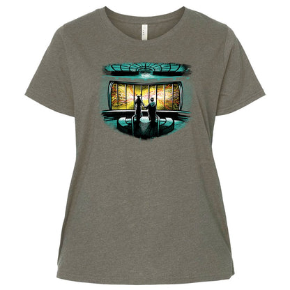 Ladies Curvy Jersey - 65WM93E8 - Bamboo Blackout - 2