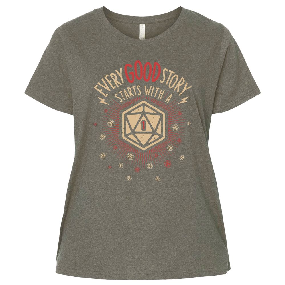 Ladies Curvy Jersey - ENWTUW33 - Bamboo Blackout - 2