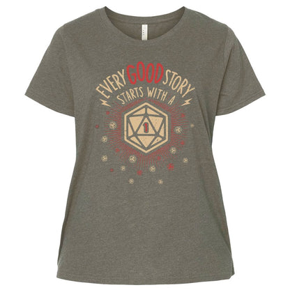 Ladies Curvy Jersey - ENWTUW33 - Bamboo Blackout - 2