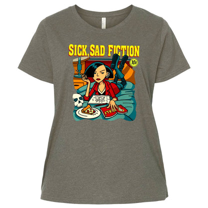 Ladies Curvy Jersey - A6H4N3S3 - Bamboo Blackout - 2