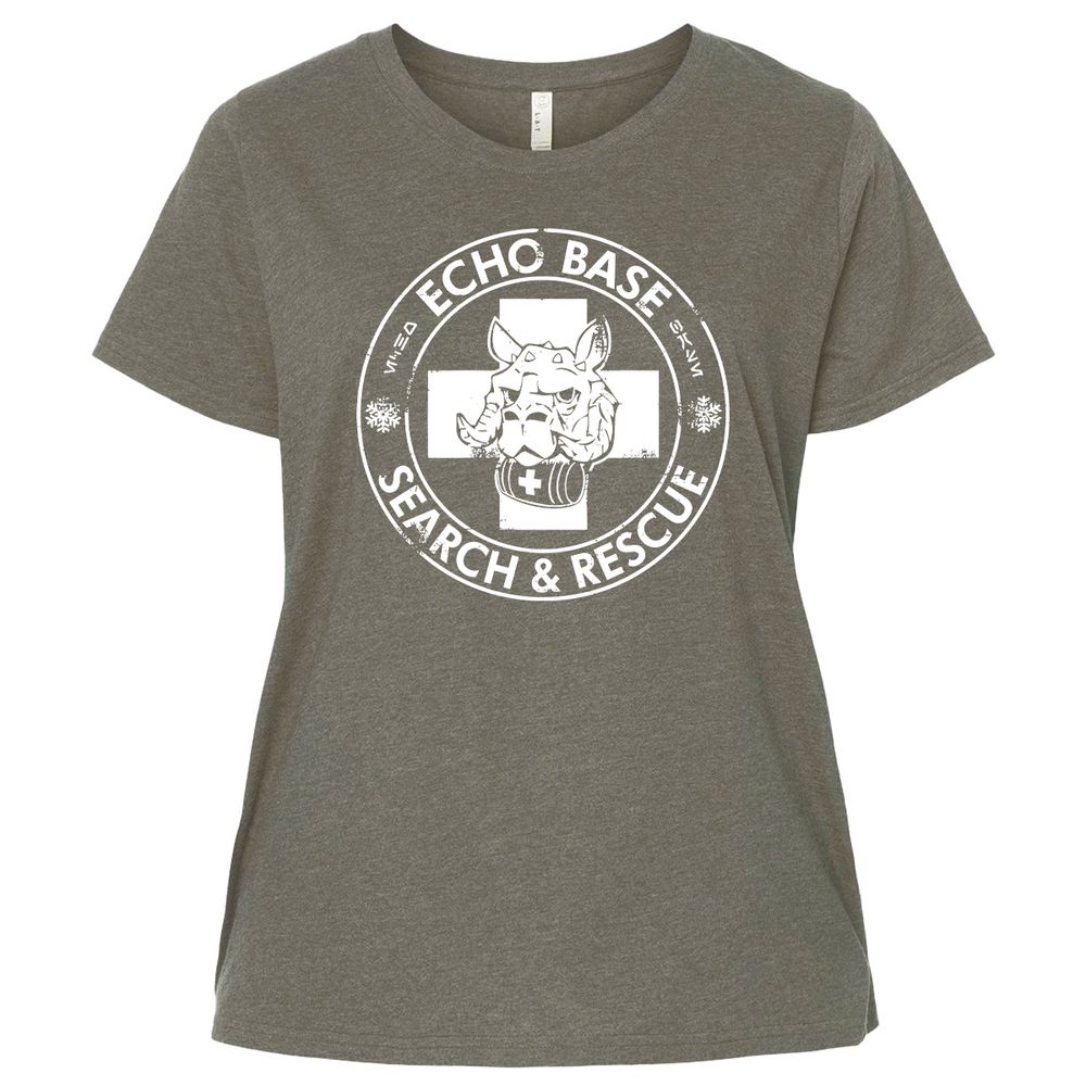 Ladies Curvy Jersey - LQ28S3P9 - Bamboo Blackout - 2