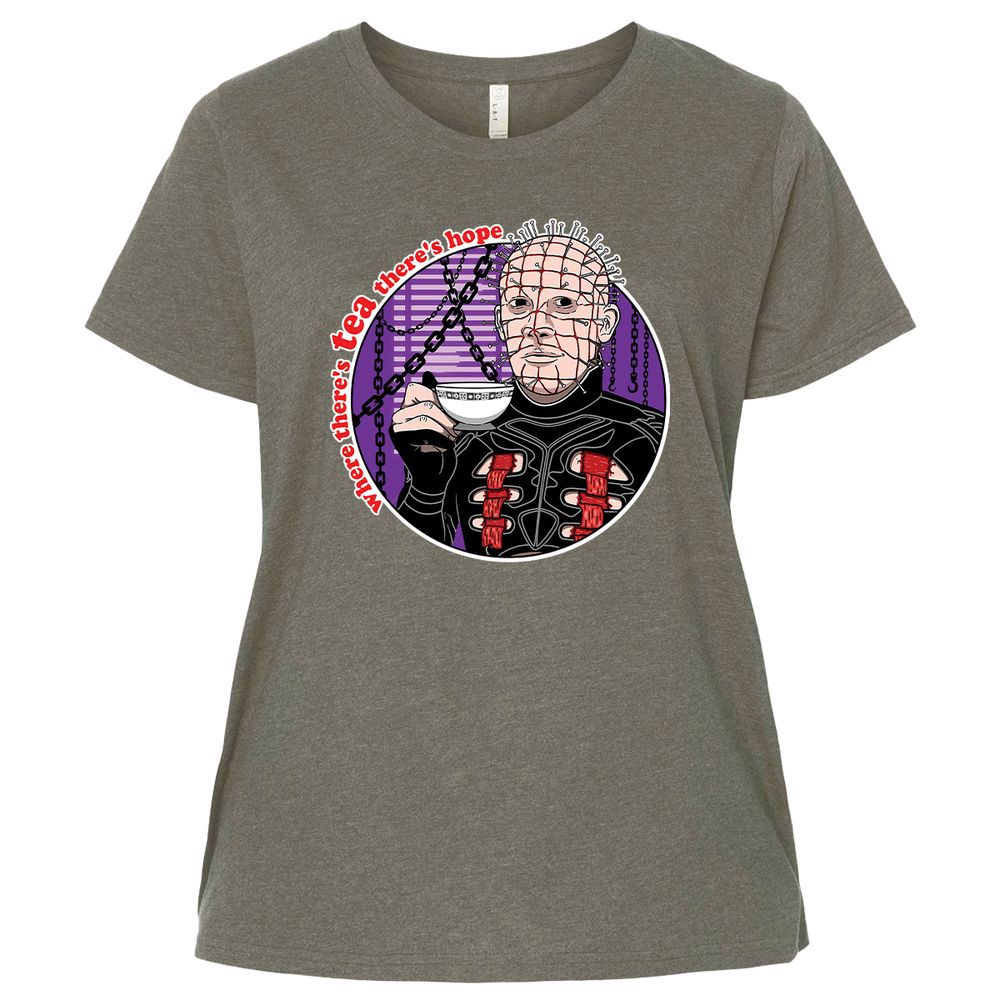 Ladies Curvy Jersey - QZU27KL6 - Bamboo Blackout - 2