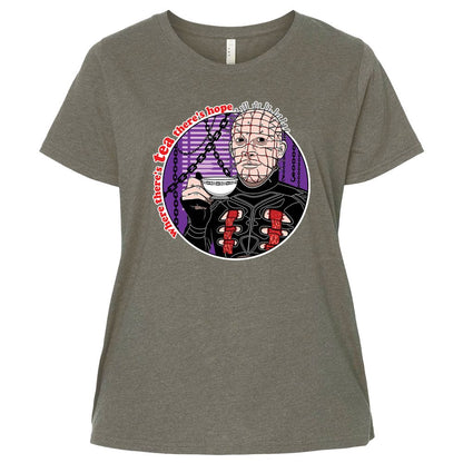 Ladies Curvy Jersey - QZU27KL6 - Bamboo Blackout - 2