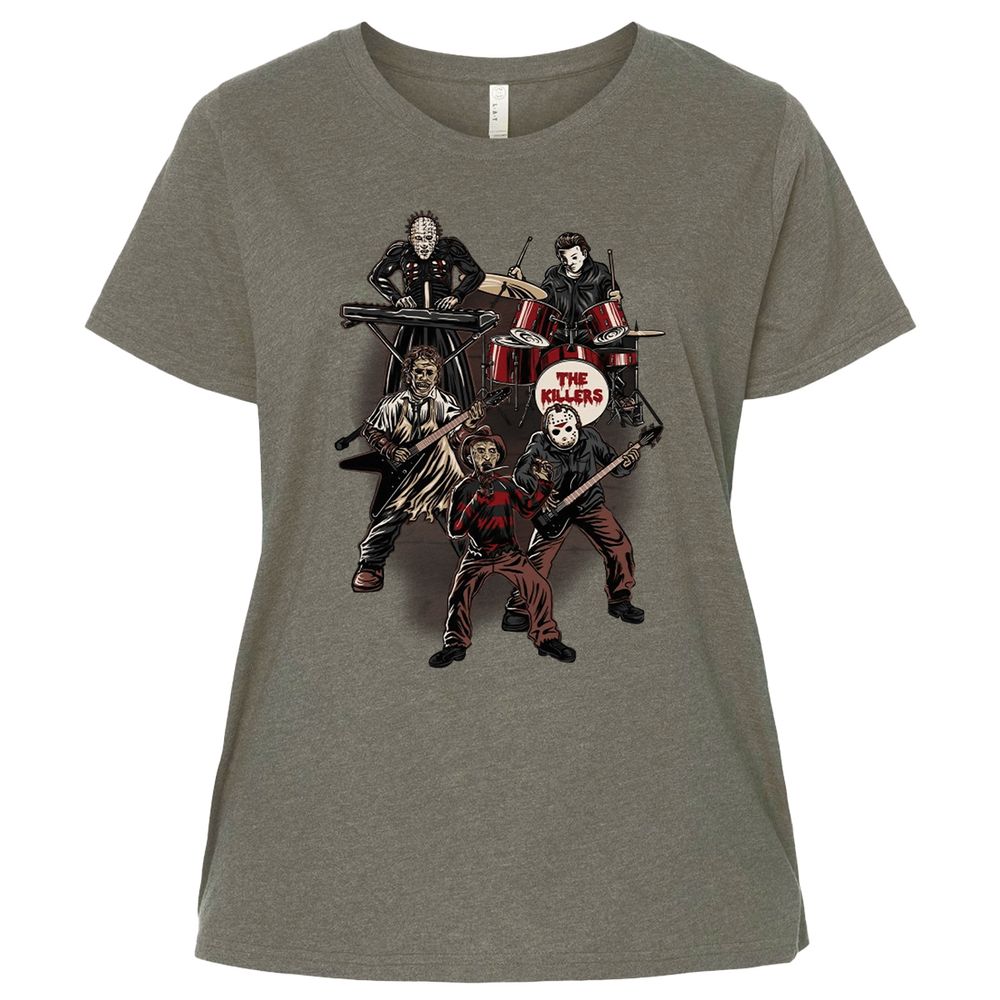 Ladies Curvy Jersey - UQG4PM1Y - Bamboo Blackout - 2