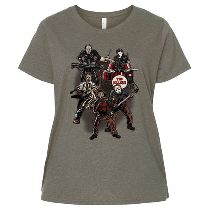 Ladies Curvy Jersey - UQG4PM1Y - Bamboo Blackout - 2