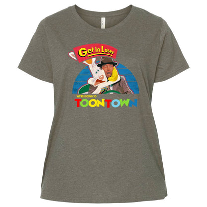 Ladies Curvy Jersey - YY47ZN3C - Bamboo Blackout - 2