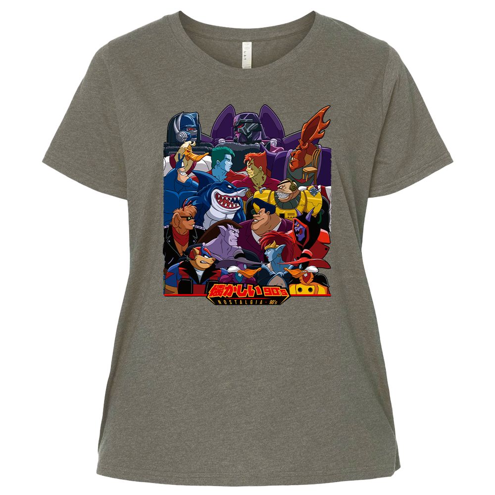 Ladies Curvy Jersey - BH8C8ALX - Bamboo Blackout - 2