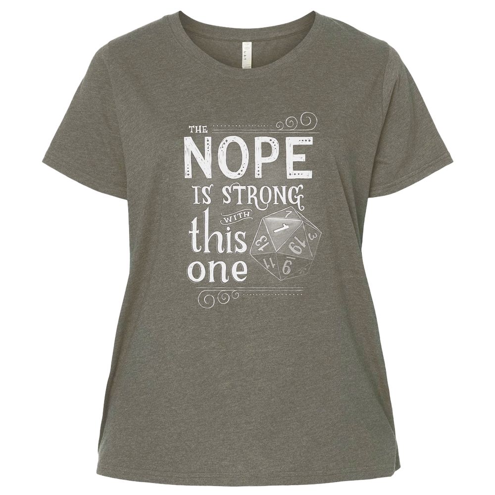 Ladies Curvy Jersey - P4Y6TXZW - Bamboo Blackout - 2