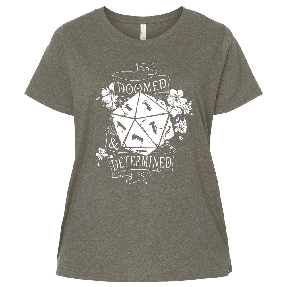 Ladies Curvy Jersey - UQ57P55C - Bamboo Blackout - 2