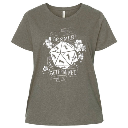 Ladies Curvy Jersey - UQ57P55C - Bamboo Blackout - 2