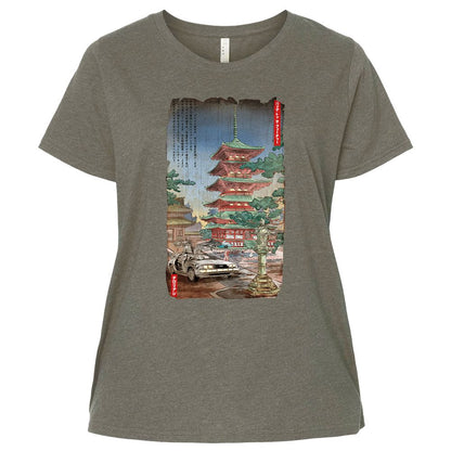 Ladies Curvy Jersey - 877KQZD7 - Bamboo Blackout - 2