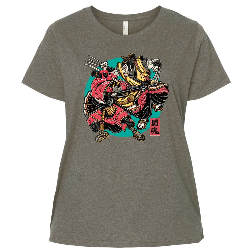 Ladies Curvy Jersey - UZ12LDF1 - Bamboo Blackout - 2