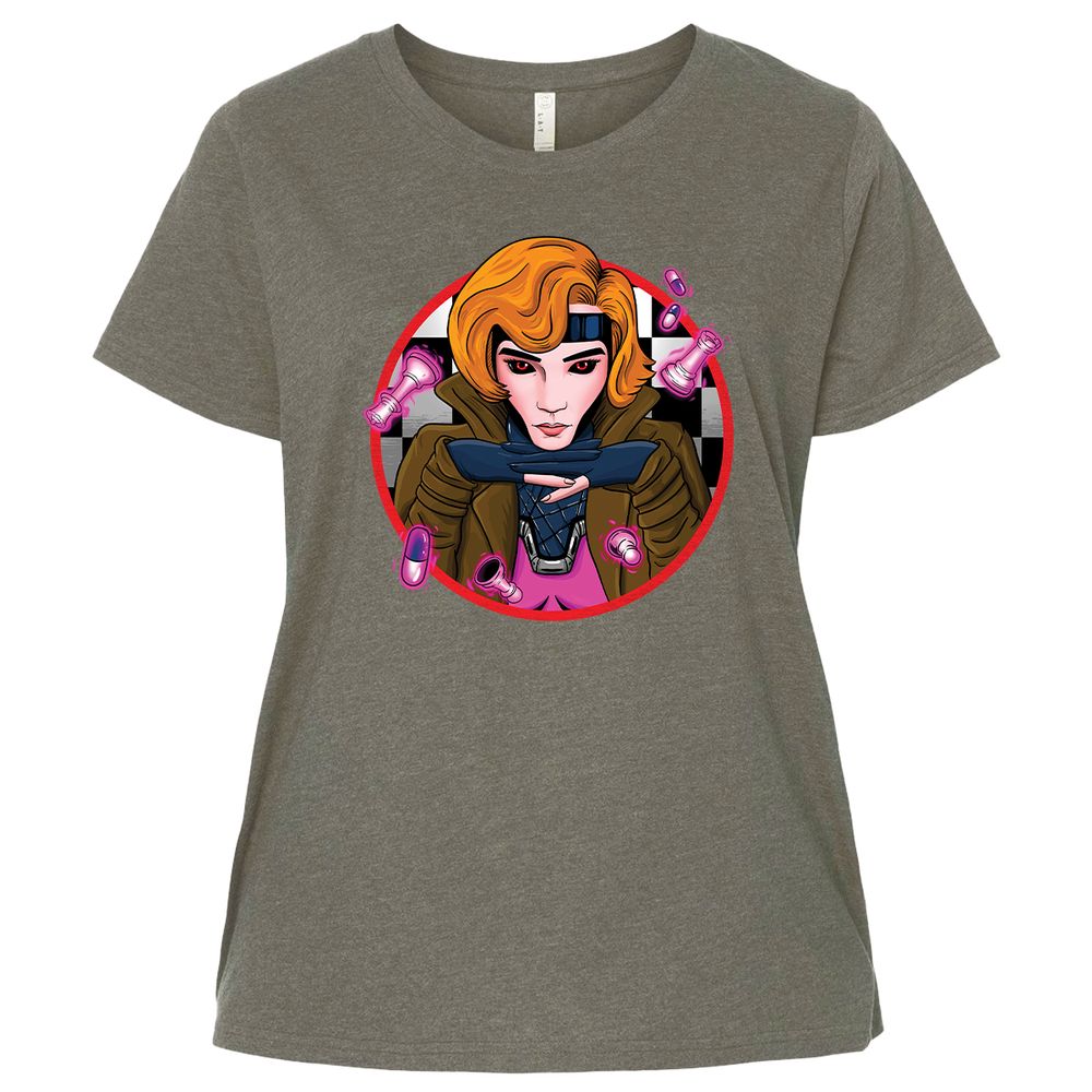 Ladies Curvy Jersey - JCLWX93Z - Bamboo Blackout - 2