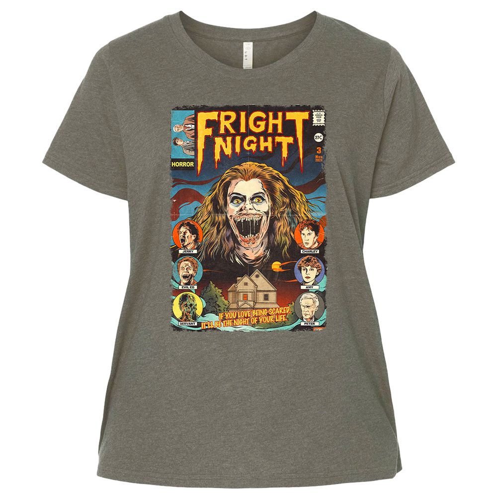 Ladies Curvy Jersey - HYSWKZ6J - Bamboo Blackout - 2