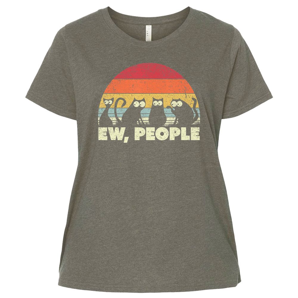 Ladies Curvy Jersey - K8D8VZNK - Bamboo Blackout - 2