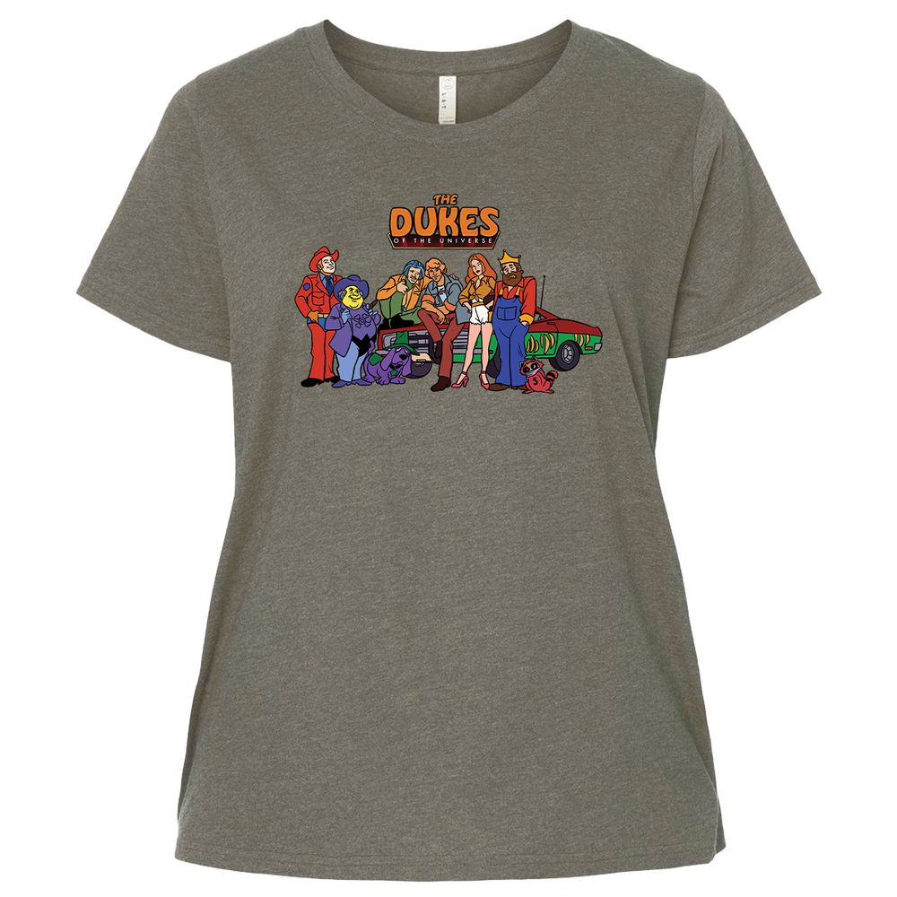 Ladies Curvy Jersey - 8MLQZZ2T - Bamboo Blackout - 2