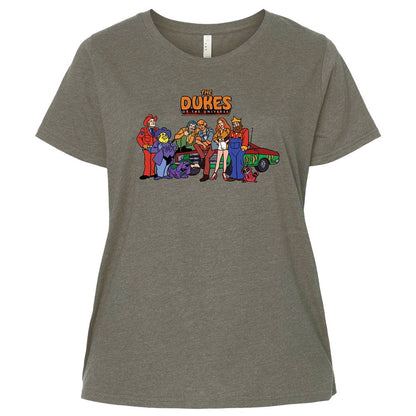 Ladies Curvy Jersey - 8MLQZZ2T - Bamboo Blackout - 2