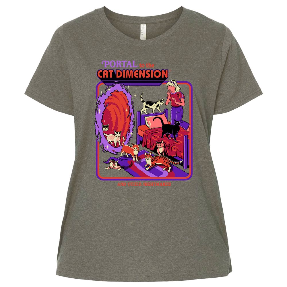 Ladies Curvy Jersey - MMS7WH2S - Bamboo Blackout - 2