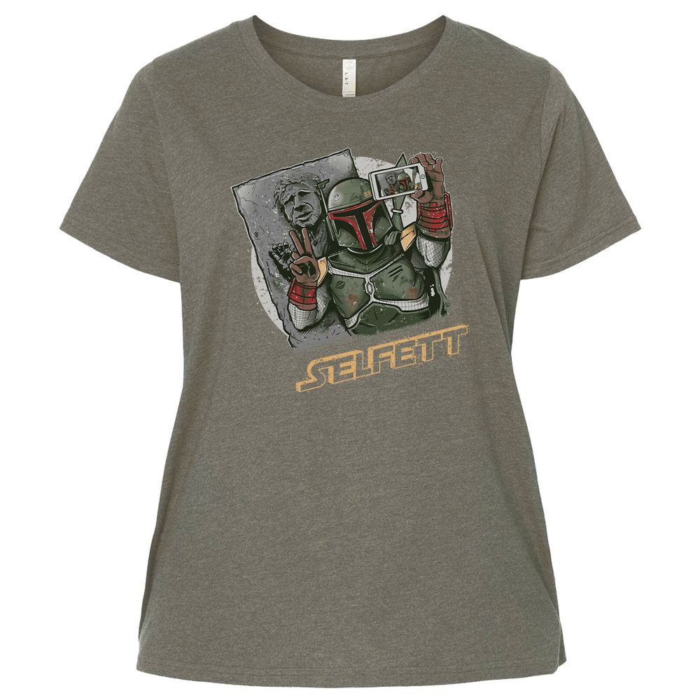 Ladies Curvy Jersey - 2ZWY4VH8 - Bamboo Blackout - 2