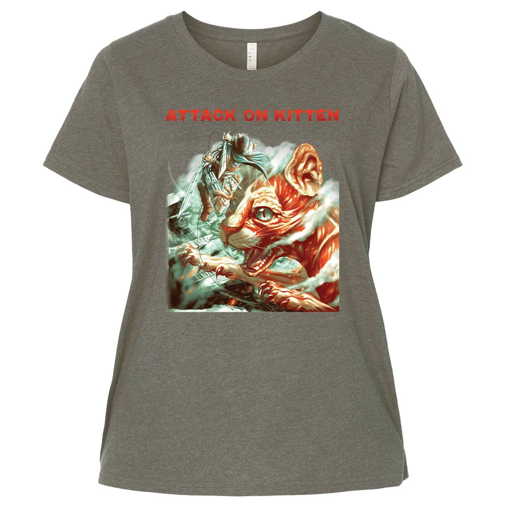 Ladies Curvy Jersey - 98F14LWH - Bamboo Blackout - 2