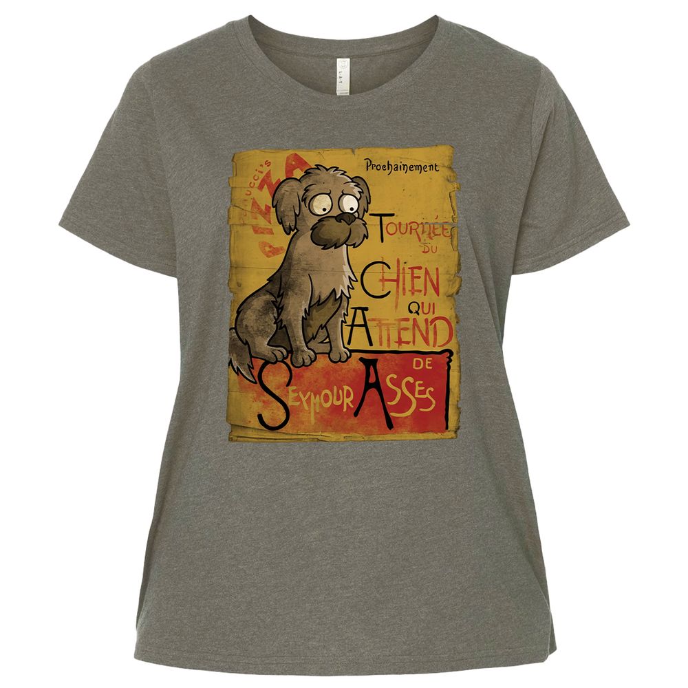 Ladies Curvy Jersey - 1KKCCT1G - Bamboo Blackout - 2