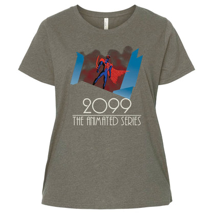 Ladies Curvy Jersey - LDX3CB1Q - Bamboo Blackout - 2