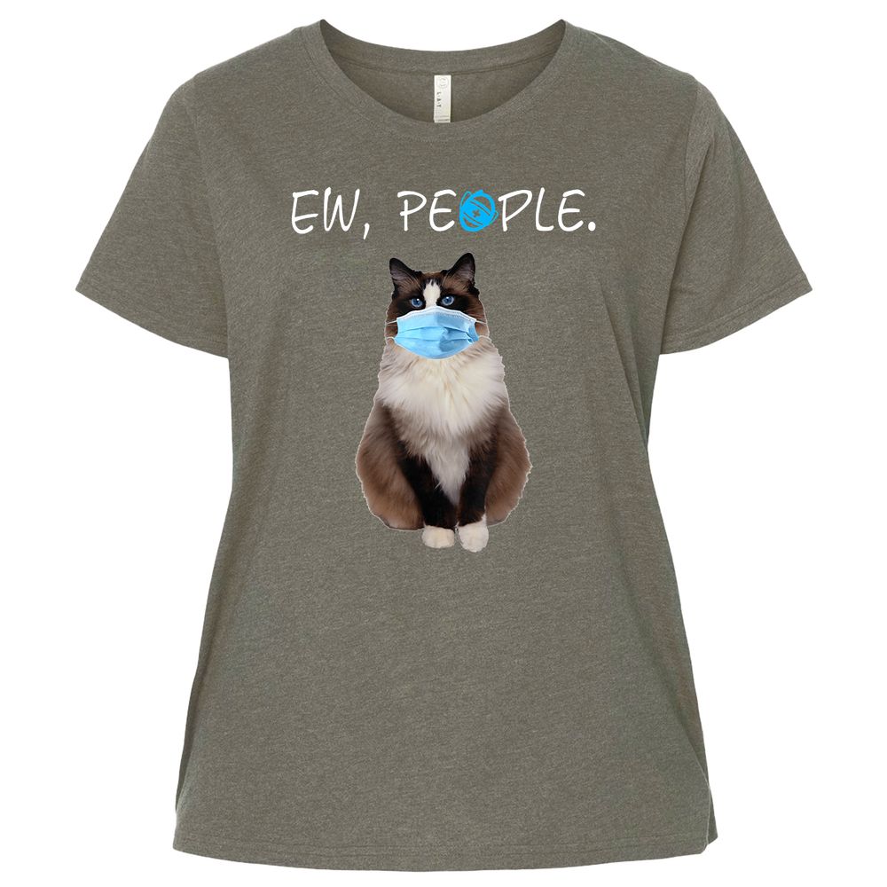 Ladies Curvy Jersey - D6BC5938 - Bamboo Blackout - 2