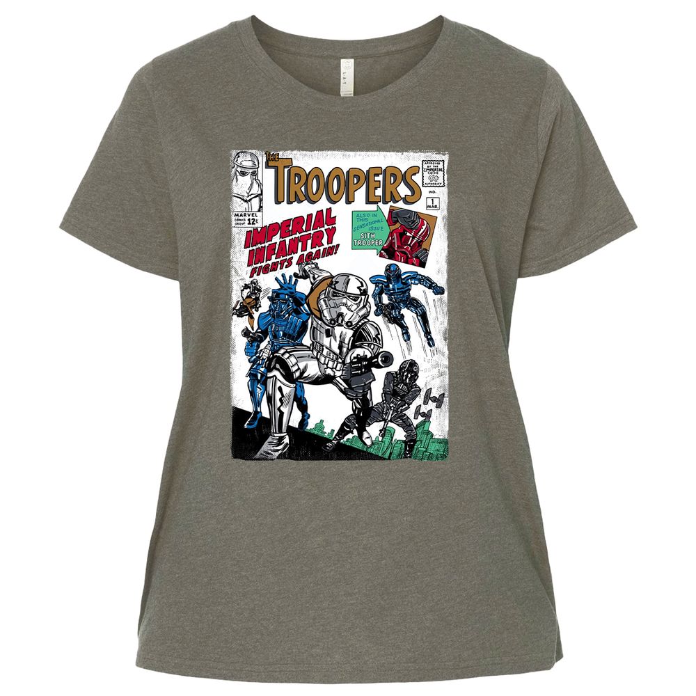 Ladies Curvy Jersey - EG1ED326 - Bamboo Blackout - 2