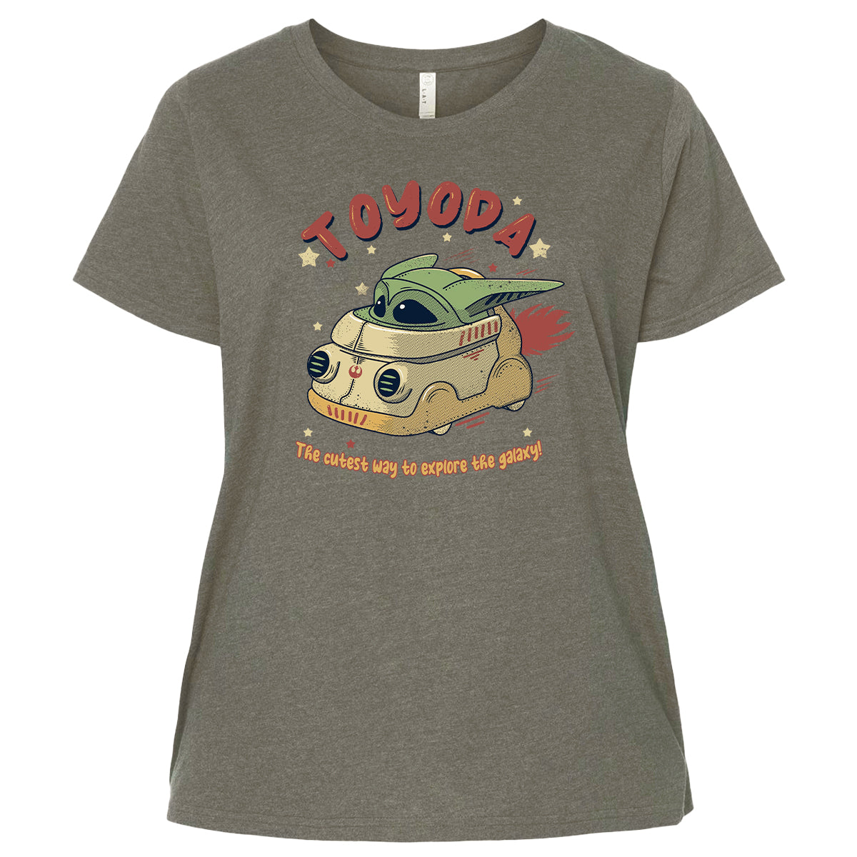 Ladies Curvy Jersey - DLGKFJXY - Bamboo Blackout - 2