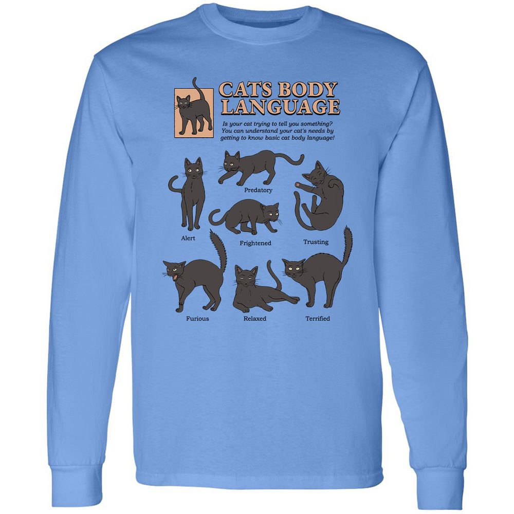 Long Sleeve T-Shirt - WLM4MV9J - Carolina Blue - 2