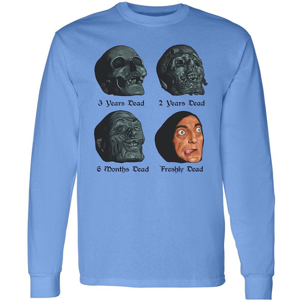 Long Sleeve T-Shirt - YHZ1VSPV - Carolina Blue - 2