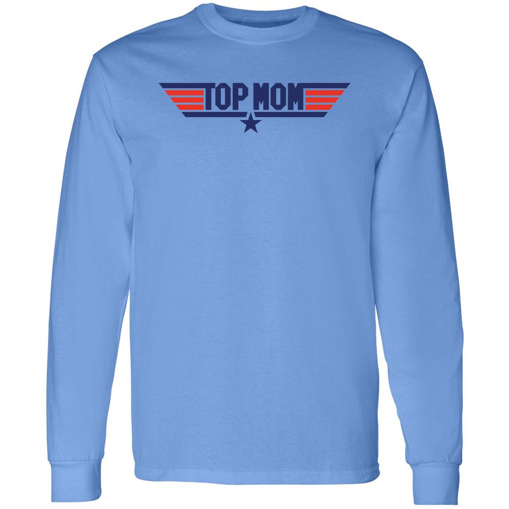 Long Sleeve T-Shirt - GLXV8CAR - Carolina Blue - 2