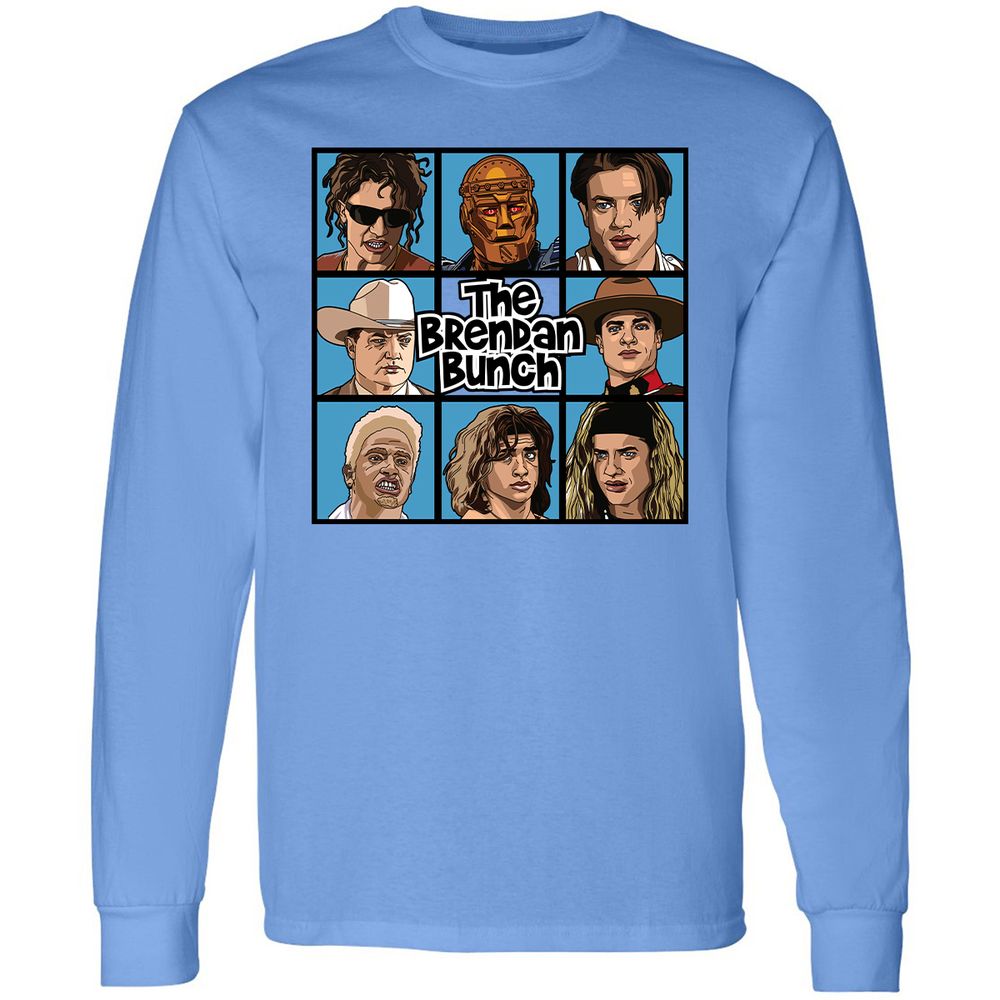 Long Sleeve T-Shirt - M3KZMVQQ - Carolina Blue - 2