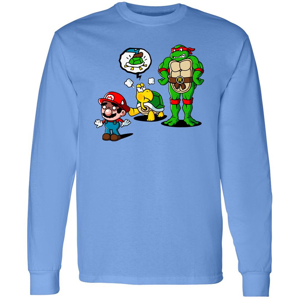 Long Sleeve T-Shirt - MERAEW3Y - Carolina Blue - 2